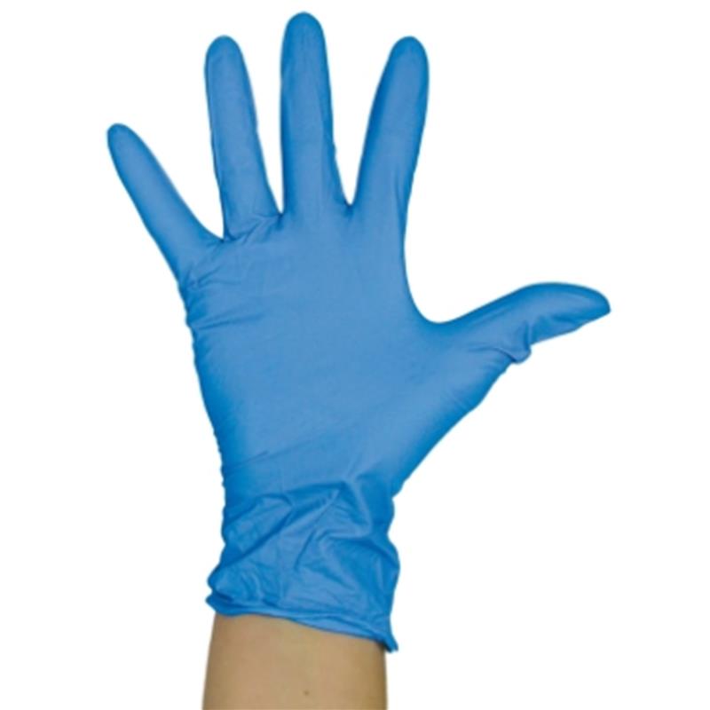 LARGE - Proform Powerder Free Blue Vinyl Gloves 100 Pack